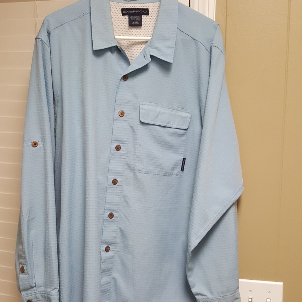 Exofficio mens long sleeve shirt